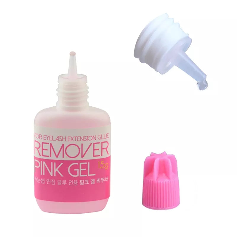 Pink gel remover