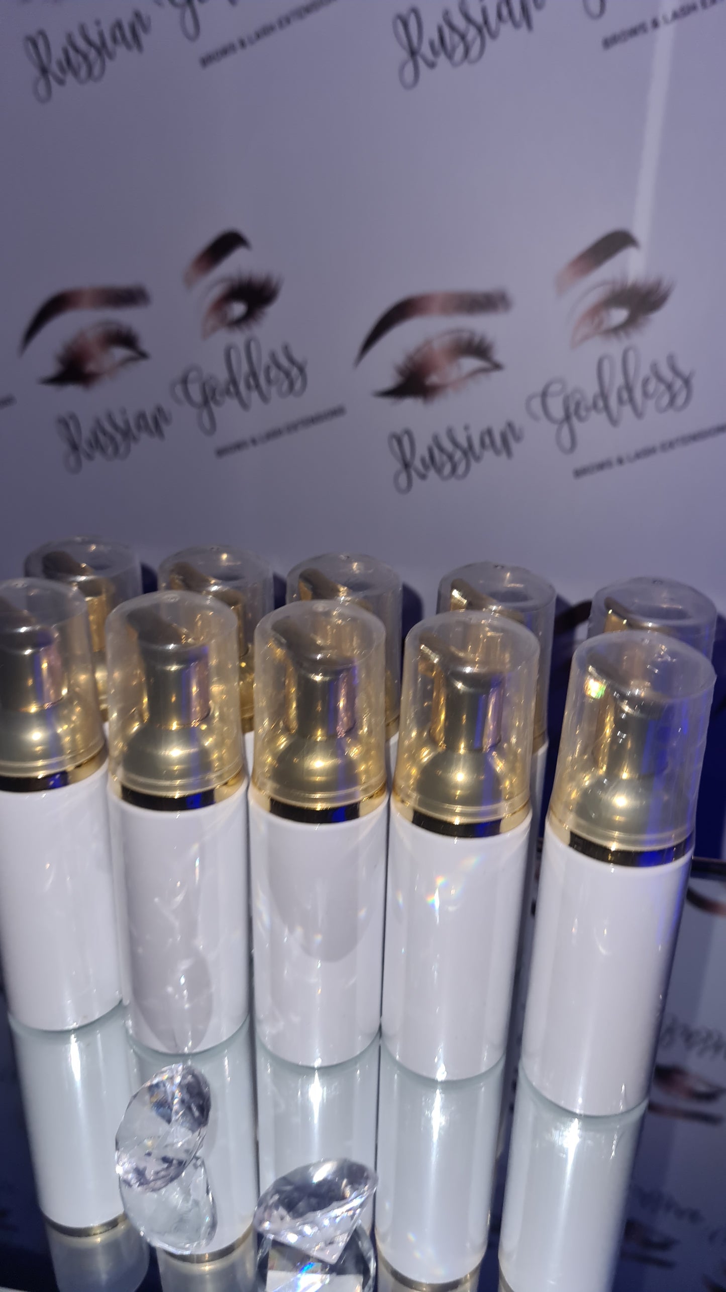 Lash Foam Eyelash Cleanser Aftercare Bulk Packs (no label)