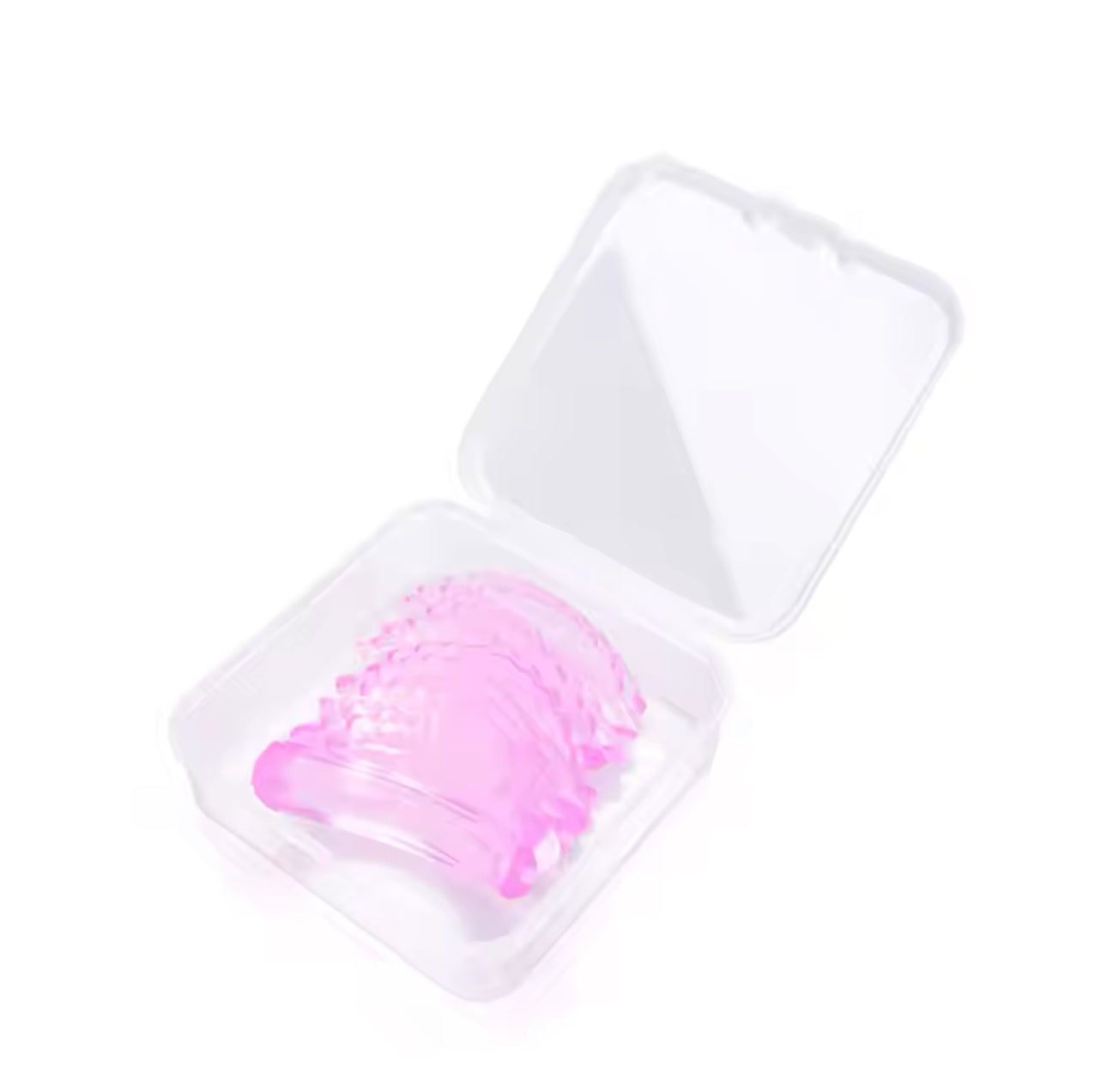 Shell style lash lift silicone pads