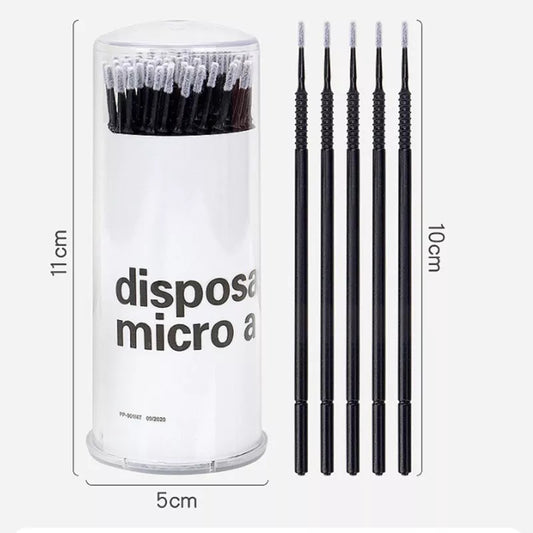 100pcs Micro Disposable Lint Free Swabs