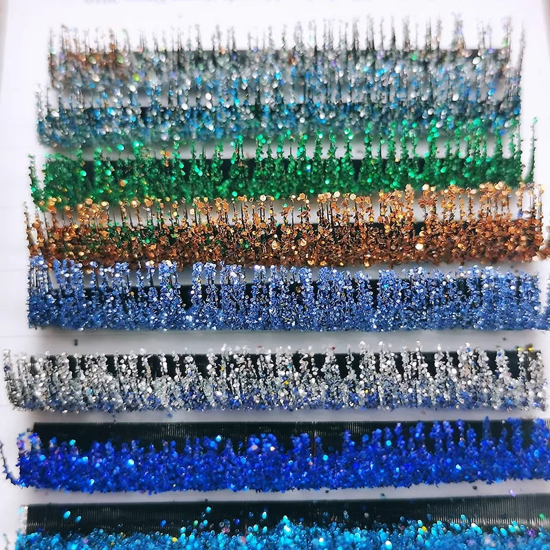 Glitter lash tray