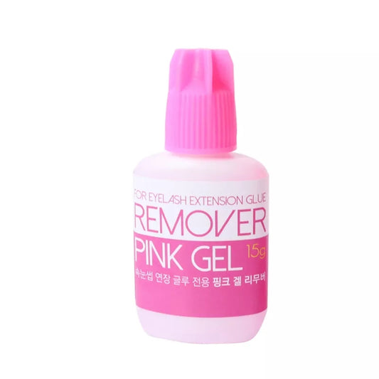 Pink gel remover